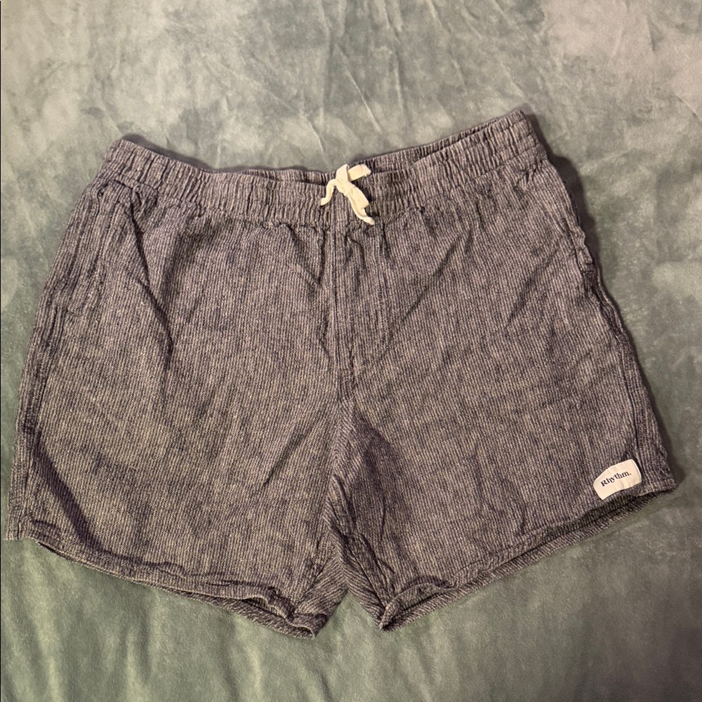 Rhythm Charcoal Textured Shorts